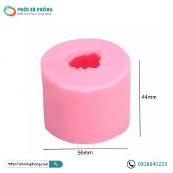 Khuôn Silicon Xà Phòng/Nến 3D Hình Nụ Hoa Mẫu Đơn Làm Quà Cưới (3D Peony Flower Silicone Candle Soap Mold)